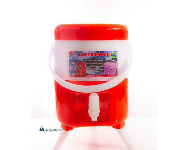 کلمن آب 8 لیتری پایه دار جام ترموس