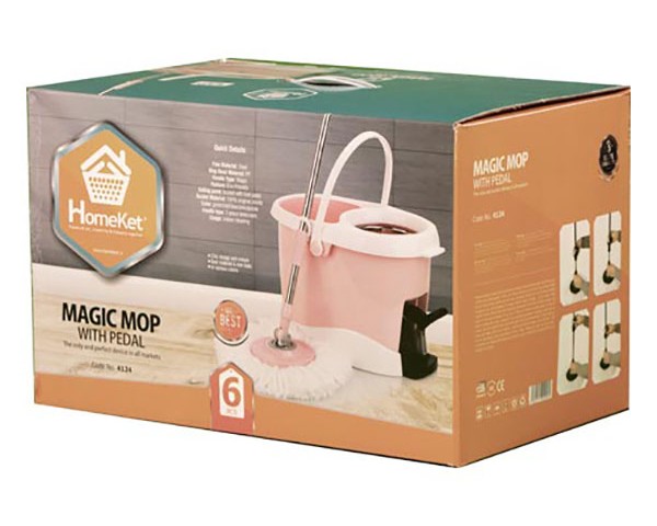 سطل تی شو پدال دار دو موتوره مجیک 4124