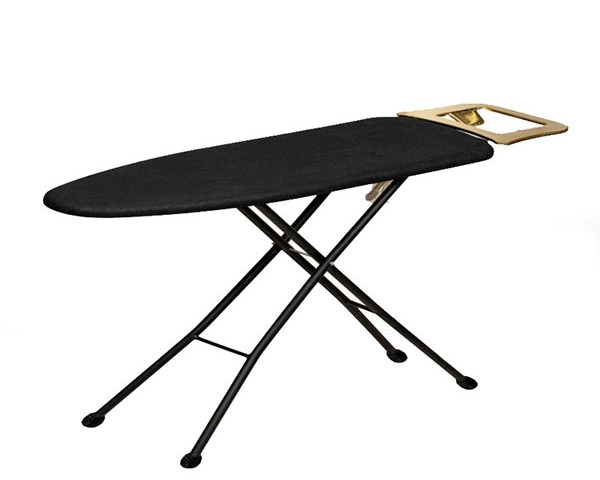 میز اتو مشکی طلایی پایه بلند آرتیستون صنعت کد 3069