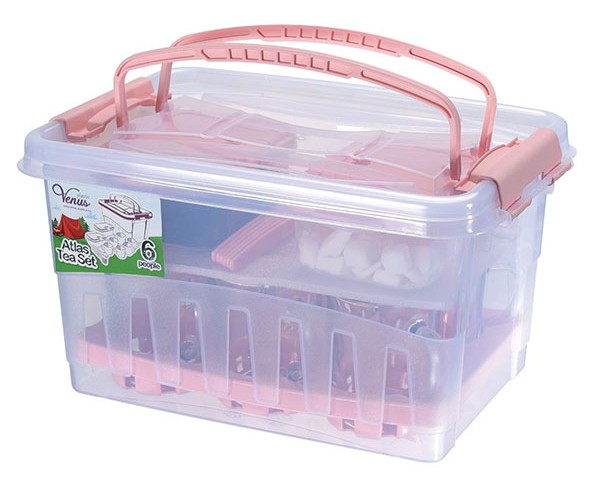 سرویس چای خوری شش نفره ونوس پلاستیک