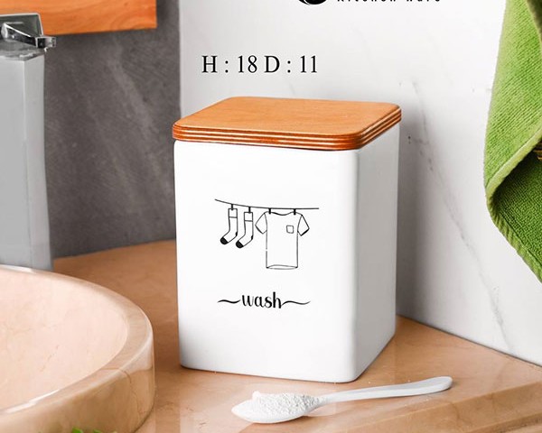 بانکه جای پودر سرامیکی کارولین