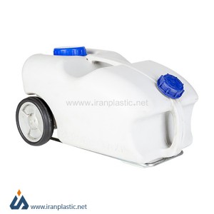 دبه آب چرخدار بوفالو زیباسازان پلاستیک