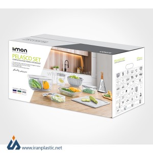 سرویس جهیزیه 47 پارچه لیمون پلاستیک