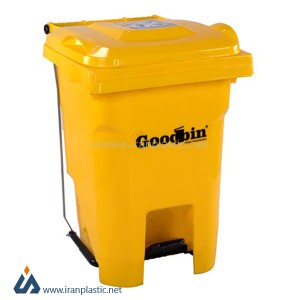 سطل زباله صنعتی ۱۲ لیتری پدال دار مدرن گودبین.jpg
