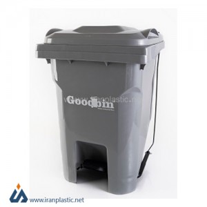 سطل زباله  ۲۰ لیتری پدال دار مدرن گودبین پلاستیک