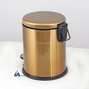 سطل استیل پدال دار 5 لیتری طلایی سرکوله.jpg