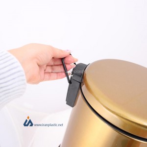 سطل استیل پدال دار 5 لیتری طلایی سرکوله.jpg