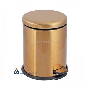 سطل زباله 15 لیتری استیل درب آرام بند دار سرکوله.jpg