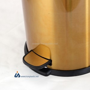 سطل زباله 15 لیتری استیل درب آرام بند دار سرکوله.jpg
