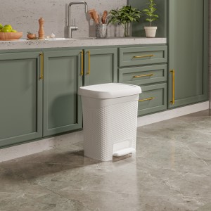 سطل زباله پدال دار ایکی هوم پلاستیک 1408