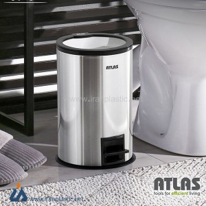 سطل زباله استیل پدال دار 30 لیتری هانیس