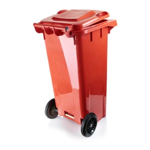 سطل زباله 100 لیتری چرخ دار گودبین پلاستیک