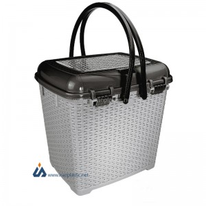 سبد پیک نیک گل افشان 3 ناصر پلاستیک