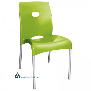 صندلی پایه فلزی ناصر پلاستیک  کد 9700