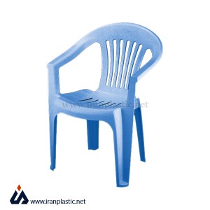 صندلی پلاستیکی دسته دار ناصر پلاستیک کد 856