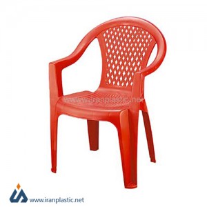 صندلی پلاستیکی دسته دار ناصر پلاستیک کد 871