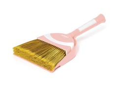 ست جارو و خاک انداز پلاستیکی لیمون کد 1102