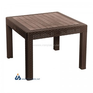 میز پلاستیکی جلو مبلی مربع ناصر پلاستیک 423