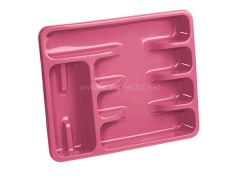 جا قاشقی نسترن پلاستیک لیمون