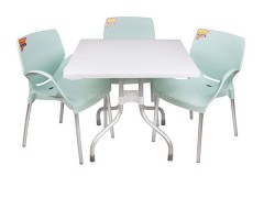 صندلی پایه فلزی هوم کت پلاستیک