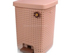 سطل زباله دو جداره پدالی مایا هوم کت پلاستیک