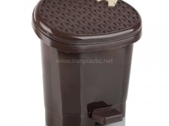 سطل پدالی بیضی لایف بازن پلاستیک