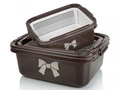 ست آبکش و لگن لایف بازن پلاستیک