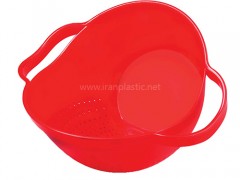 کاسه و آبکش دو طرفه مانیا پلاستیک