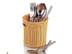 سبد بافت استوانه زیباسازان پلاستیک