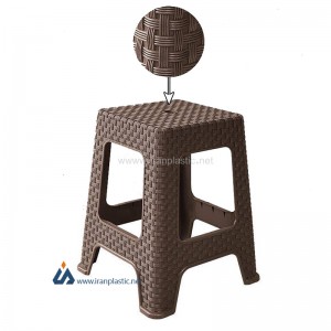 چهارپایه حصیربافت بلند ناصر پلاستیک 967