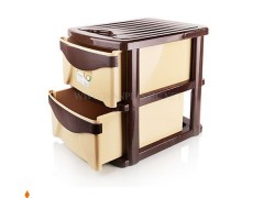 فایل دو طبقه کشویی زیباسازان پلاستیک کد 37012