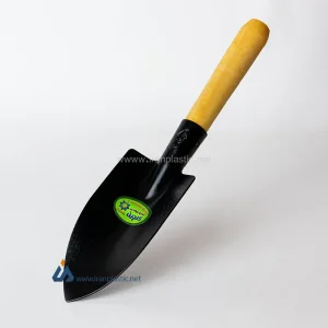 بیلچه باغبانی با دستـه چوبی گلچین صنعت 111