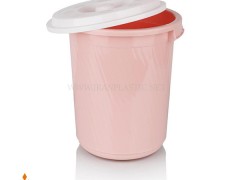 سطل زباله 600 درب‌دار پلاستیک ایده‌آل کد 223