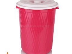 سطل زباله 610 دربدار ایده آل پلاستیک کد 224