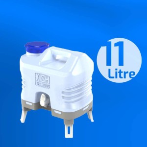 گالن آب شیردار ۱۱ لیتری پایه‌دار کیش ترموس