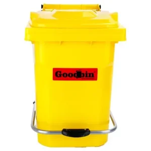 سطل زباله پدال فلزی 12 لیتری گودبین پلاستیک