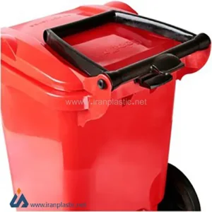 مخزن زباله 60 لیتری چرخ دار گودبین پلاستیک
