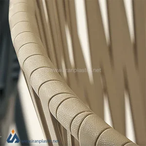 صندلی دسته‌دار بافت ناصر پلاستیک مدل 493.webp