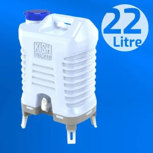 گالن آب ۲۲ لیتری پایه‌دار کیش ترموس