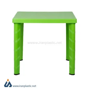 میز نهارخوری مربع 4 نفره پلاستیک ناصر پلاستیک کد 823
