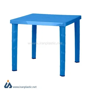 میز نهارخوری مربع 4 نفره پلاستیک ناصر پلاستیک کد 823
