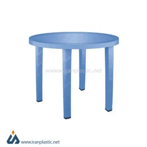 میز نهار خوری گرد 4 نفره ناصر پلاستیک کد 822