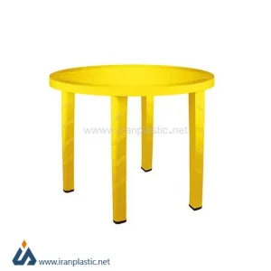 میز نهار خوری گرد 4 نفره ناصر پلاستیک کد 822