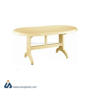 میز نهارخوری 6 نفره پایه پلاستیکی ناصر کد 825