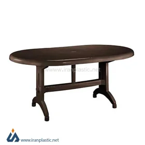 میز نهارخوری 6 نفره پایه پلاستیکی ناصر کد 825