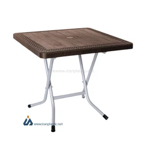 میز نهارخوری تاشو ناصر پلاستیک 523