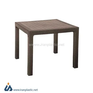 میز مربع حصیربافت ناصر پلاستیک 323
