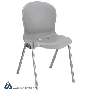 صندلی پایه فلزی ناصر پلاستیک کد 980