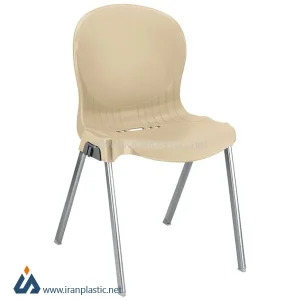 صندلی پایه فلزی ناصر پلاستیک 980