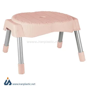 چهارپایه حصیربافت پایه فلزی ناصر پلاستیک کد 762